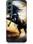 Samsung Galaxy S22 Uyumlu Şaha Kalkmış At Desenli Silikon Kılıf 1