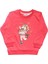 Kız Çocuk Müzikli Unicorn Baskılı Tek Üst Sweat - 1012817 1