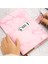 Pembe A5 Defter Kağıdı Vintage Deri Ebru Günlük Şifreli Kilit Kodu ile (Yurt Dışından) 1