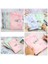 Pembe A5 Defter Kağıdı Vintage Deri Ebru Günlük Şifreli Kilit Kodu ile (Yurt Dışından) 3