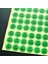 13 mm Yeşil 1 Sayfa Kendinden Yapışkanlı Kontrol Edildi Onaylı Etiketler Stickerlar Ev Okul Ofis (Yurt Dışından) 4