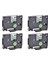 4pk Brother P-Touch TZE-131 Için Siyah Baskı Şeffaf TZ-131 Etiket Bandı (Yurt Dışından) 1
