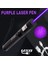 900 Mil Mor Lazer Işaretleyici Kalem USB Görünür Yıldız Işın Işığı Dahili Pil (Yurt Dışından) 2