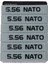 Gri-Siyah 6'lı Paket Aolamegs Nato Dergi Kapak Lastik Bantları - Magazin Kimlik Etiketleri - Açık Mavi (Yurt Dışından) 1