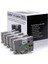 5pk Tz TZE-231 P-TOUCH-D210 Uyumlu Brother Etiket Bandı Siyah Beyaz (Yurt Dışından) 1