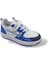Siyah Beyaz Sax Mavi Bantlı Çocuk Spor Ayakkabı 4
