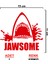Jawsome Sticker - Jaws Sticker - Oto Sticker - Araba Sticker - Araç Sticker - Cam Sticker 1