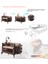 Maxi Comfort Coolstyle Anne Yanı-Deluxe Kumaş Premium Oyun Parkı Bej + Aloevera Yatak 70X110 cm 4