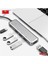 HUB12 Tak Çalıştır 40CM 4 Adet USB 2.0 ve 1 Adet Type-C Çıkışlı USB Çoklayıcı - Gri 2