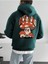 Afro Giyim Erkek Oversize Mantar Baskılı Kapşonlu Oversize Sweatshirt 1