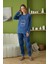 6011 Lacivert Kadın Pijama Takımı 3