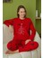 6017 Kırmızı Kadın Pijama Takımı 1