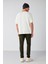 Washed Relaxed Oversize Beyaz T-Shirt 5