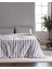 Avignon King Size %100 Pamuk Ranforce Baskılı Nevresim Takımı - Bej 4