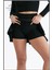 Siyah Zamansız Etek Içi Sabit Şortlu Yüksek Bel Skirt With Shorts Casual+Beachwear+Tennis 1101 2