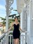 Cemre Ip Askılı Tüylü Mini Elbise 582843 5