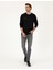 Erkek Siyah Regular Fit Sweatshirt 50279523-VR046 4