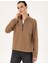 Pierre Cardin Kadın Camel Oversize Polar Sweatshirt 50300846-VR015 3