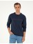 Pierre Cardin Erkek Koyu Lacivert Regular Fit Sweatshirt 50279523-VR100 1