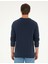 Pierre Cardin Erkek Koyu Lacivert Regular Fit Sweatshirt 50279523-VR100 5