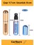 Özel Parfüm Şişesinden Doldurulabilir Taşınabilir Çanta Içi Mini Cep Parfüm Şişesi 5 ml x 2 Adet 3