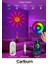 Telefon Uygulama Kumanda Akıllı Aydınlatma Salon Ev Yatak Odası Gamer Rgb Firework LED Duvar Lambası 5
