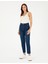 Kadın Koyu İndigo Mom Fit Jean Pantolon 50284090-VR089 1