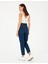 Kadın Koyu İndigo Mom Fit Jean Pantolon 50284090-VR089 4