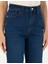 Kadın Koyu İndigo Mom Fit Jean Pantolon 50284090-VR089 5