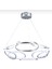 Turkco Celestial Loops Sarkıt LED Avize,3 Farklı Işık Modu,powerled Çap:50 YÜKSEKLIK:100CM 2
