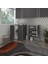 Kenzlife çamaşır makinesi dolabı kasparov gri 180*066*55-20 banyo kapaklı arkalıksız 2