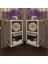 Kenzlife Kenzlife Komodin Lothario 2 Li Set Komidin 42 x 20 x 19 cm Duvara Monte Askı Aparatlı 1