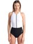 Swimsuit Silvia Cross Back Kadın Siyah Yüzücü Mayo 008143515 1
