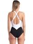 Swimsuit Silvia Cross Back Kadın Siyah Yüzücü Mayo 008143515 2