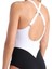Swimsuit Silvia Cross Back Kadın Siyah Yüzücü Mayo 008143515 4