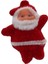 Yılbaşı Noel Baba Çubuklu 5 cm 6'lı Süs 3