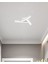 Mirador (Beyaz Kasa, Sarı Işık) Ledli Modern Plafonyer LED Avize Salon Mutfak Oturma Odası Antre Hol Çocuk Odası LED 2