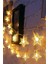 20 Ledli 5 Metre Yıldız LED - Sarı LED Şerid LED Peri LED Dekoratif LED 1