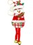Yılbaşı Kabartma Figür Kardan Adam Zilli 30 cm 1