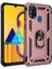 Samsung Galaxy M21 Yüzüklü Standlı Vega Kılıf 1