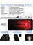 90X40 Türk Bayrağı Xxl Büyük Boy Ilyuka MP019040 Büyük Boy Gaming Mousepad Dikişli Kenar Kaymaz Taban 90X40CM 5