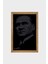 Ulu Önder Mustafa Kemal Atatürk Portresi, Çerçeveli Cam Tablo 30 x 45 cm 3