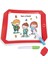 Learning Fun Sesli LED Işıklı Neon Renkli Silinebilir Eğitici Tablet Kalem ve Silgi Hediyeli 2