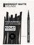 Flormar-Yoğun Pigmentli ve Mat Bitişli Midnight Matte Kalem Likit Eyeliner (001 Siyah) 8690604532292 5