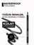 -Suya Dayanıklı Mat ve Yoğun Pigmentli Waterproof Eyeliner Göz Kalemi (101 Siyah) 8690604109012 5