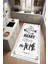 Dijital Baskı Kitchen Yazılı Dekoratif Modern Makinada Yıkanabilir Mutfak Halısı 1