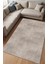 Dijital Baskı Modern Tarz Şerit Desenli Vizon Dekoratif Makinada Yıkanabilir Salon ve Yolluk Halısı 1
