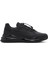 Erkek Siyah Bağcıklı Deri Casual Sneaker 24WFD642614 1
