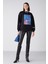 Blur Oversize Siyah Sweatshirt 1