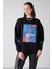 Blur Oversize Siyah Sweatshirt 2